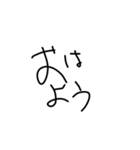 適当すぎる報告スタンプ（個別スタンプ：3）