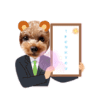プードル犬マロン5（個別スタンプ：34）