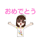 LOVE久子さん11白Tシリーズ2（個別スタンプ：17）