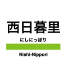 山手線の駅名スタンプ（個別スタンプ：8）