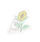だいふくとお花（個別スタンプ：3）