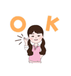 ののちゃんのごあいさつ！！（個別スタンプ：4）
