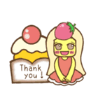 Princess Strawberry cake(英語Ver)（個別スタンプ：2）