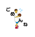 ミニバス mini  basketball（個別スタンプ：2）