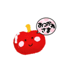 野菜・果物 フェルト イラスト（個別スタンプ：9）