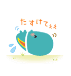 poco a poco ゆるい虫のスタンプ（個別スタンプ：23）