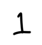 小学生が適当に書いた字1（個別スタンプ：31）