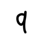 小学生が適当に書いた字1（個別スタンプ：39）