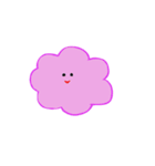 ピンクの雲（個別スタンプ：2）