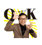 【夢実現王YOSHIKI】   スタンプ‼︎（個別スタンプ：3）