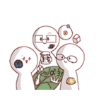 日常的に！変人スタンプ…。（個別スタンプ：11）