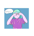 tシャツガールだよ（個別スタンプ：8）
