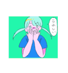 tシャツガールだよ（個別スタンプ：14）