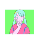 tシャツガールだよ（個別スタンプ：23）