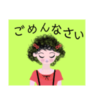 KANOCOちゃん七変化 毎日使いスタンプ（個別スタンプ：16）