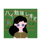 KANOCOちゃん七変化 毎日使いスタンプ（個別スタンプ：34）