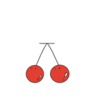 まじめなフルーツ達。（個別スタンプ：2）
