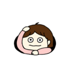 毎日使えるおんなのこ。（個別スタンプ：6）