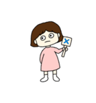 毎日使えるおんなのこ。（個別スタンプ：8）