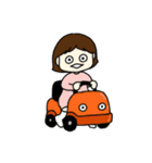 毎日使えるおんなのこ。（個別スタンプ：15）