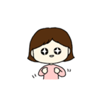 毎日使えるおんなのこ。（個別スタンプ：17）