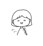 毎日使えるおんなのこ。（個別スタンプ：22）