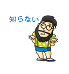 Mr. Hip : 面白いヒップスター : 日本語（個別スタンプ：28）