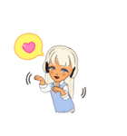 miyako stamp ganguro（個別スタンプ：16）