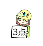 三合良神実の看板スタンプ！（個別スタンプ：1）