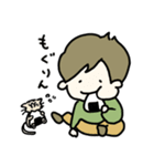 チビとねこ（個別スタンプ：22）