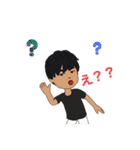 えくぼたかやす2（個別スタンプ：2）