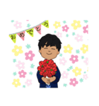 えくぼたかやす2（個別スタンプ：10）