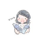 toteのスタンプ【ふわふわ女の子】（個別スタンプ：13）