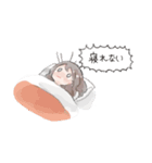 toteのスタンプ【ふわふわ女の子】（個別スタンプ：21）