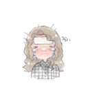 toteのスタンプ【ふわふわ女の子】（個別スタンプ：32）