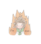 toteのスタンプ【ふわふわ女の子】（個別スタンプ：33）