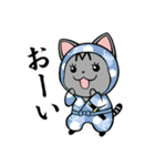 ねこ忍者 和柄衆（個別スタンプ：18）