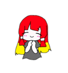 赤髪っ子（個別スタンプ：1）