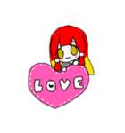 赤髪っ子（個別スタンプ：2）