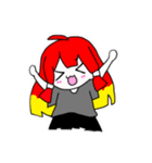 赤髪っ子（個別スタンプ：5）