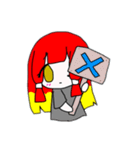 赤髪っ子（個別スタンプ：6）
