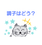 笑っちゃう猫【日常便利なフレーズ】1（個別スタンプ：6）