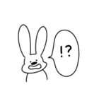 ゆる〜い 一言うさぎ 1（個別スタンプ：13）