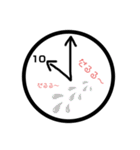 時計メインのオマケ付（個別スタンプ：11）