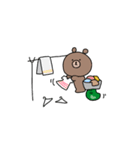 Miurin + LINE FRIENDS 2（個別スタンプ：9）