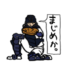 野球くん7号「関西弁やねん京都チーム」（個別スタンプ：7）