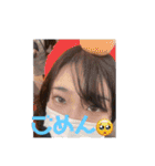 色々な髪型の汎用性の高いFランちゃん。（個別スタンプ：7）
