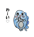 子供のかわいい手書きスタンプ（個別スタンプ：5）