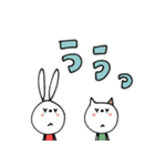 mottoのvRabbit × vCat 2（個別スタンプ：32）