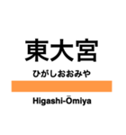 東北本線1(東京-黒磯)・宇都宮線（個別スタンプ：9）